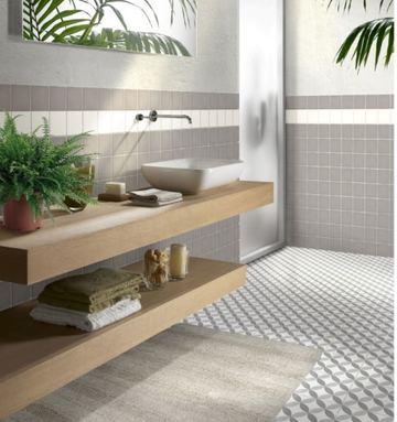 Bathroom tiles: Mariella Style