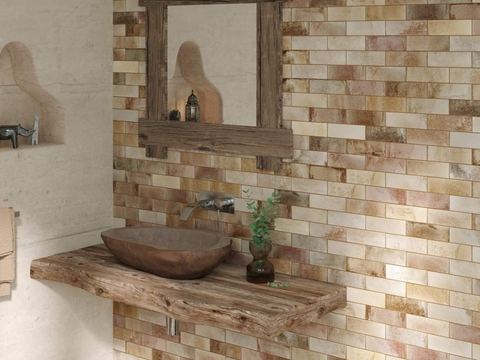 Sumeria Blend tiles in a kitchen