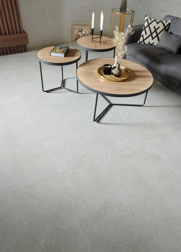 Concrete-effect tiles: Veracity