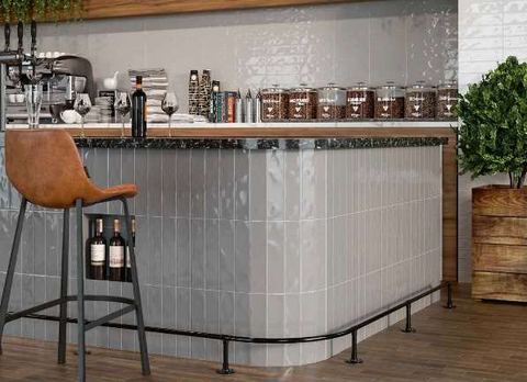 Aura Cendra tiles in a kitchen