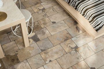Multi-size floor tiles: Autumn