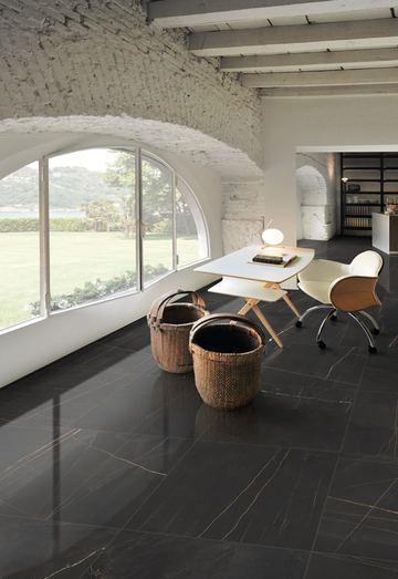 Large format tiles: Black Copper