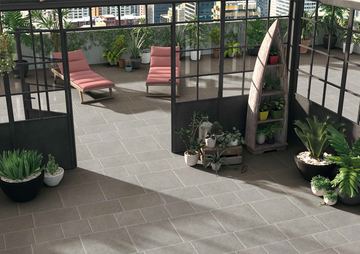 Multi-size floor tiles: Loxley